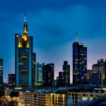 buildings, city, illuminated